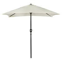 Parasol Aktive 200 x 235 x 120 cm Aluminium Crème - thumbnail