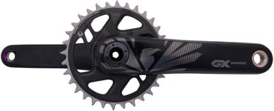 SRAM crankstel "gx eagle carbon" crankset gx eagle carbon 32t boost 170mm