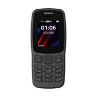 Smartphone Nokia 106 1,8" mediatek 6261d 4 MB Zwart - thumbnail