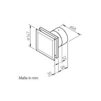 Helios Ventilatoren M1/100 F Ventilator voor kleine ruimtes 230 V 90 m³/h - thumbnail