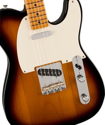 Fender Vintera II 50s Nocaster MN 2-Color Sunburst elektrische gitaar met deluxe gigbag
