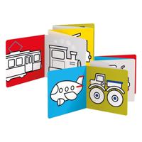 Banana Panda - kleurboekje klaar om voertuigen te tekenen - thumbnail