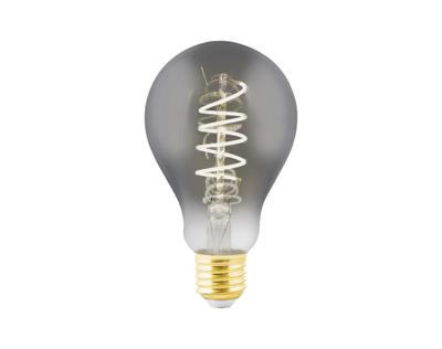 EGLO Ledlamp - bol - e27 - 100 lm - smoke - spiraal