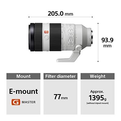 Sony FE 100-400mm F/4.5-5.6 GM OSS - thumbnail