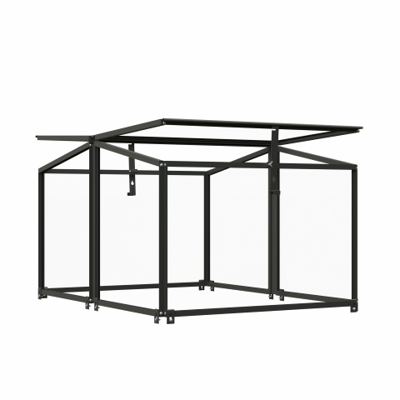 Broeikas Parsley Planter small groengrijs 4 mm veiligheidsglas Royal Well - Royal well