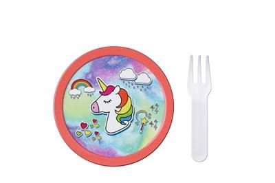 Mepal Campus Fruitbox Unicorn 300 ml Roze/Groen