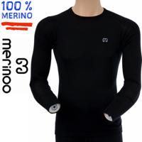 Merinoo (100% merinowol) Merinoo | 200 | Heren thermoshirt - thumbnail