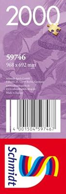 Puzzel - SCHMIDT SPIELE - Prachtige vlindertuin - 2000 stukjes - Vanaf 14 jaar