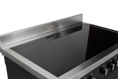 Boretti Milano Vrijstaand fornuis Antraciet, Roestvrijstaal Zone van inductiekookplaat A Boretti Milano Vrijstaand fornuis Antraciet, Roestvrijstaal Zone van inductiekookplaat A