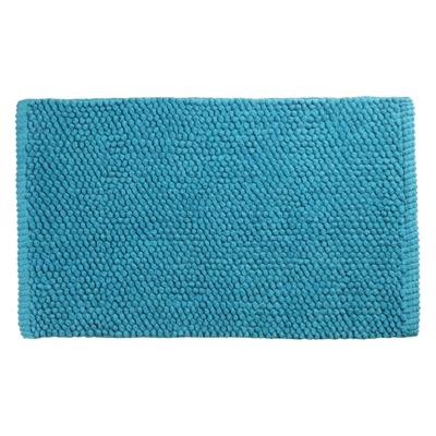 Differnz Popcorn badmat geschikt voor vloerverwarming 100% katoen 50 x 80 cm petrol Differnz Popcorn badmat geschikt voor vloerverwarming 100% katoen 50 x 80 cm petrol