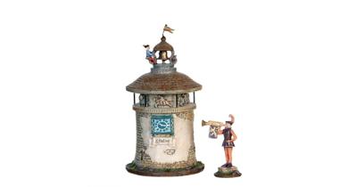 Kerstfiguur de magische klok 15,5x8 cm Luville - Luville