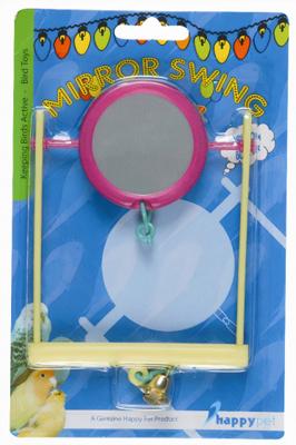 Happy Pet fun at the fair mirror swing