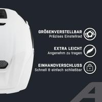 Olympic Sportswear Alpina sports mtb helm comox 52-57 mat wit - thumbnail