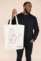 Tote Bag Shopper Canvas - thumbnail
