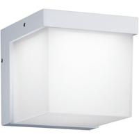 LED Tuinlamp Wandmontage 3W Mat Wit Aluminium - thumbnail