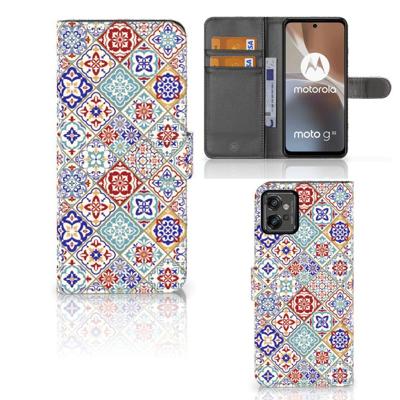 Motorola Moto G32 | Bookcase | Tiles Color