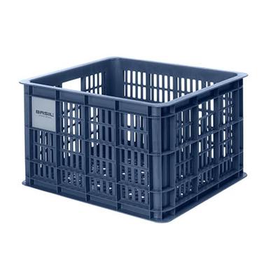 Basil fietskrat m - medium - 29.5 liter - blauw