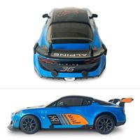 Politiewagen op Afstandsbediening Mondo Alpine A110 GT4 Blauw Turkoois - thumbnail