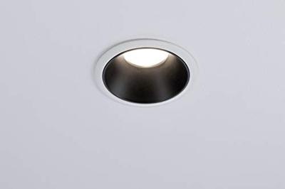 Paulmann 93401 Cole Coin Inbouwlamp LED 6 W Wit, Zwart