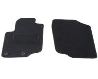 Automatten voorzijde - zwart stof - Peugeot 207, 207 SW 2006-2012 - thumbnail