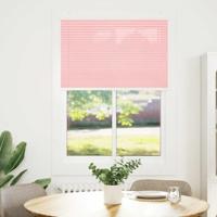 Pliss rolgordijn 90x150 cm stofbreedte 89,4 cm polyester roze - thumbnail