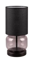 Trio Zwarte tafellampElio met smoke glas - 517800154 - thumbnail