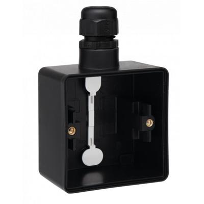 Niko Hydro onderbak enkelvoudig met wartel zwart