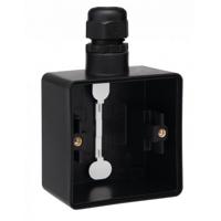 Niko Hydro onderbak enkelvoudig met wartel zwart - thumbnail