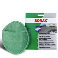 SONAX reinigingsspons "microfaserpflegepad" plastic care pad 417200 - thumbnail
