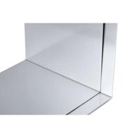 Boekensteun maul 16x15x21cm aluminium zilver - thumbnail