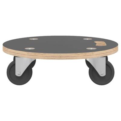 VidaXL Meubelhondjes 2 st rechthoekig 250 kg ø38x11,5 cm