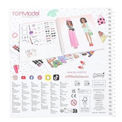 Top Model Dress Me Up Stickerboek