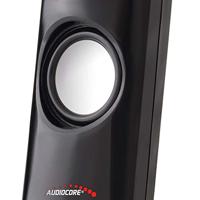 Audiocore AC860 luidspreker 2-weg 4 W Zwart Bedraad - thumbnail