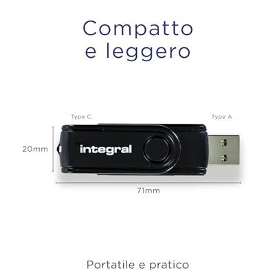 Integral Reader Sd/microsd Usb-a/usb-c