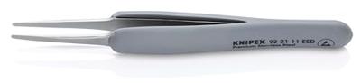 Knipex ESD Pincet | 123 mm Lengte - 92 21 11 ESD Knipex ESD Pincet | 123 mm Lengte - 92 21 11 ESD