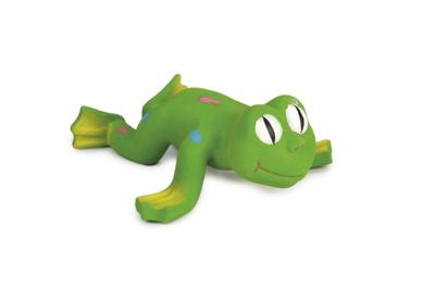 Beeztees Kikker - Hondenspeelgoed - Groen - Klein - 24x20 cm Beeztees Kikker - Hondenspeelgoed - Groen - Klein - 24x20 cm