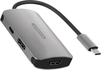 Sitecom CN-398 interface hub USB 3.2 Gen 1 (3.1 Gen 1) Type-C Aluminium, Zwart Sitecom CN-398 interface hub USB 3.2 Gen 1 (3.1 Gen 1) Type-C Aluminium, Zwart