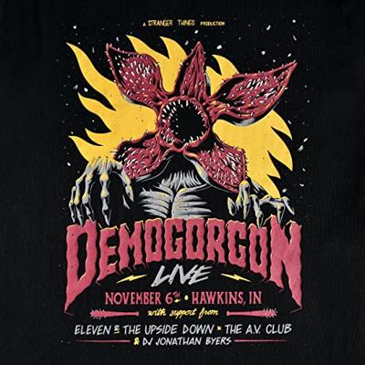 Stranger Things T-Shirt Vintage Demogorgon Size L