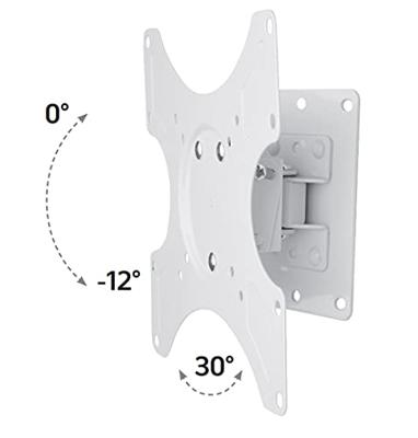 Techly ICA-LCD 2900WH 37 Wit flat panel muur steun