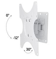 Techly ICA-LCD 2900WH 37 Wit flat panel muur steun - thumbnail