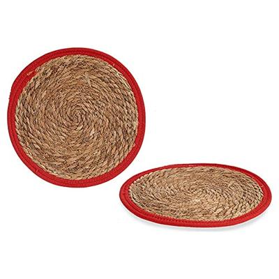 Placemat Gift Decor Bruin Rood Natuurlijk 35 x 1 x 35 cm Plastic Placemat Gift Decor Bruin Rood Natuurlijk 35 x 1 x 35 cm Plastic