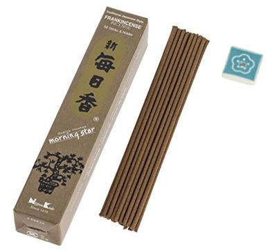 Japanse Wierook Set - Frankincense Morningstar - Nippon Kodo - 50 Stokjes