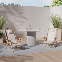 Ligstoel bamboe - thumbnail