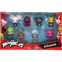 Bandai - Miraculous - Pakket van 8 kwamis - Minifigurenverzameling - P50532 - thumbnail
