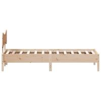Bedframe zonder matras massief grenenhout 90x200 cm - thumbnail