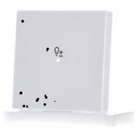 Busch-Jaeger 2CKA006220A0046 Afdekking 1-voudig free@home Verkeerswit, Wit 1 stuk(s)