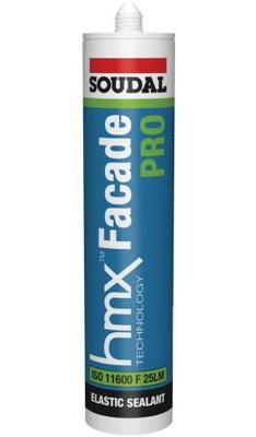 Soudal HMX Facade Pro Zwart | Zwart | 300 ml - 157905 Soudal HMX Facade Pro Zwart | Zwart | 300 ml - 157905