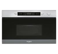 Whirlpool AMW 4910/IX Ingebouwd Combinatiemagnetron 22 l 750 W Zilver, Zwart - thumbnail