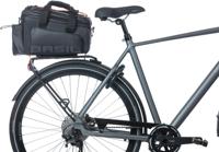 Basil miles xl bagagedragertas waterdichte zwarte tas voor elektrische fiets 36l mik-systeem - thumbnail