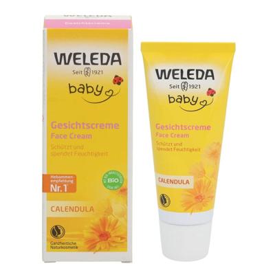 Hydraterende Gezichtscrème voor Baby's Weleda Baby Calendula 50 ml